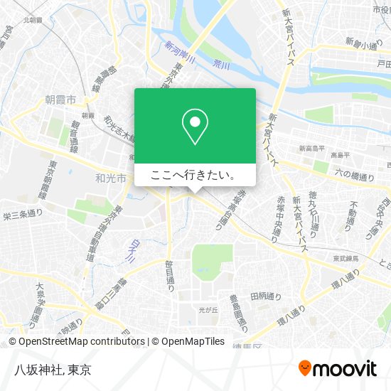 八坂神社地図
