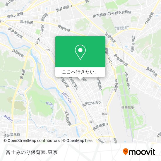 富士みのり保育園地図