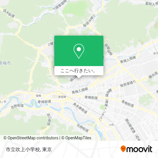 市立吹上小学校地図