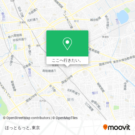 ほっともっと地図