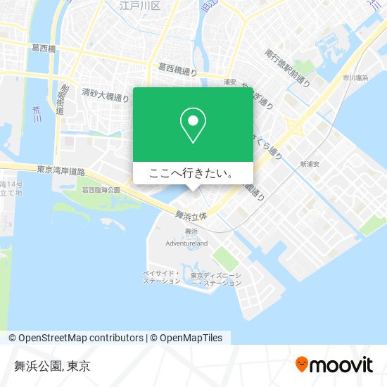 舞浜公園地図
