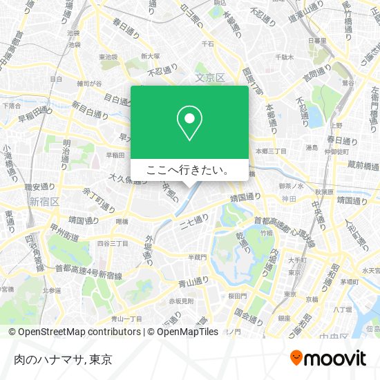 肉のハナマサ地図