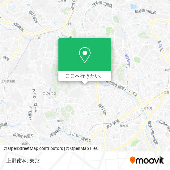 上野歯科地図