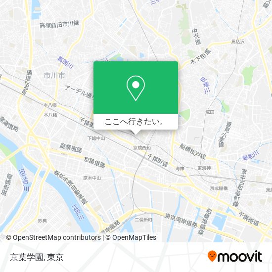 京葉学園地図