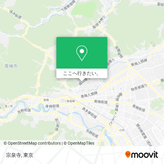 宗泉寺地図