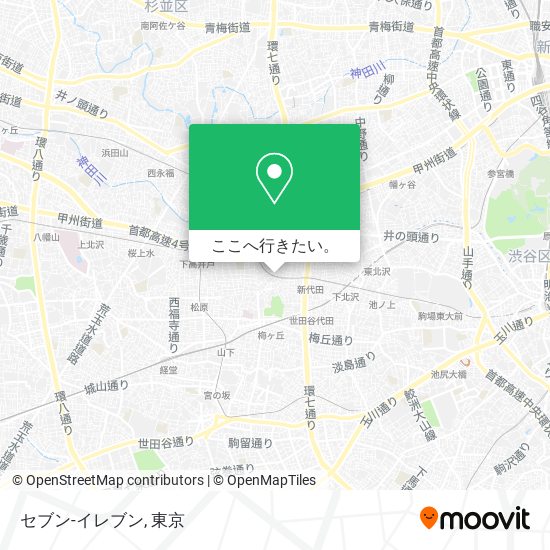 セブン-イレブン地図