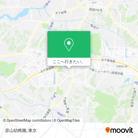 原山幼稚園地図