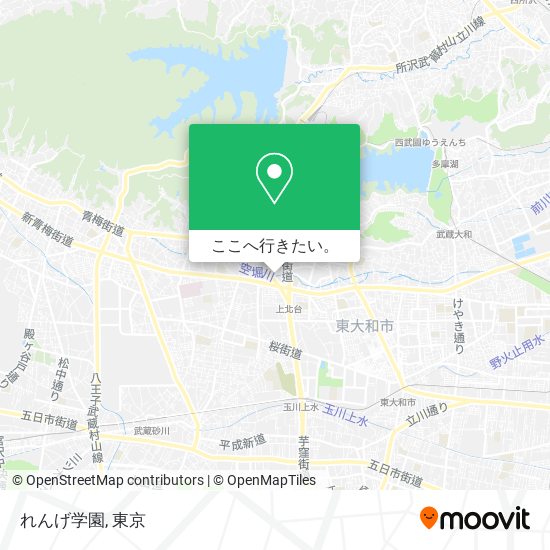 れんげ学園地図