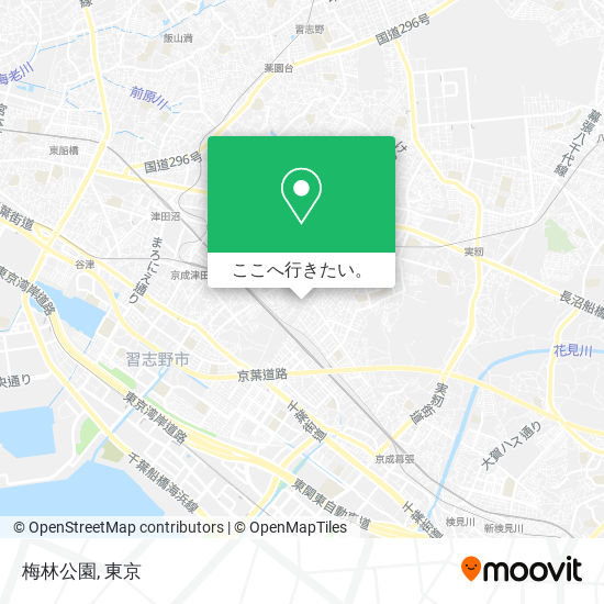 梅林公園地図