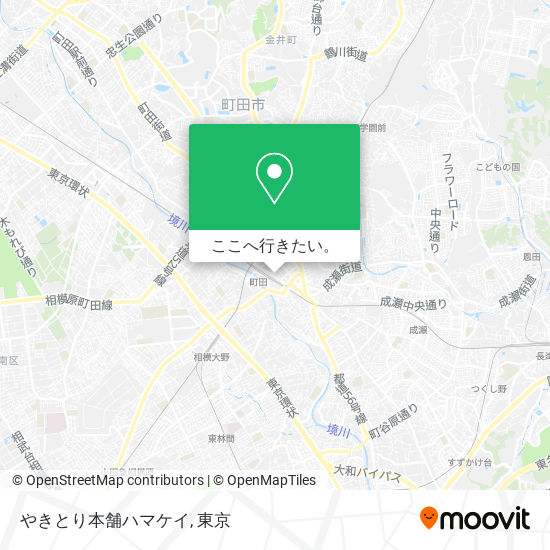 やきとり本舗ハマケイ地図