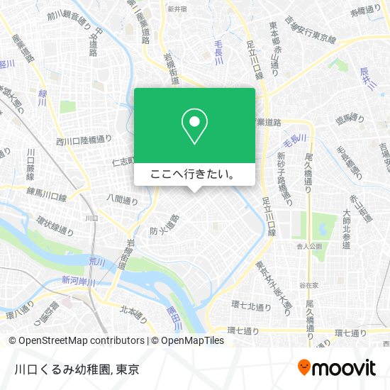 川口くるみ幼稚園地図