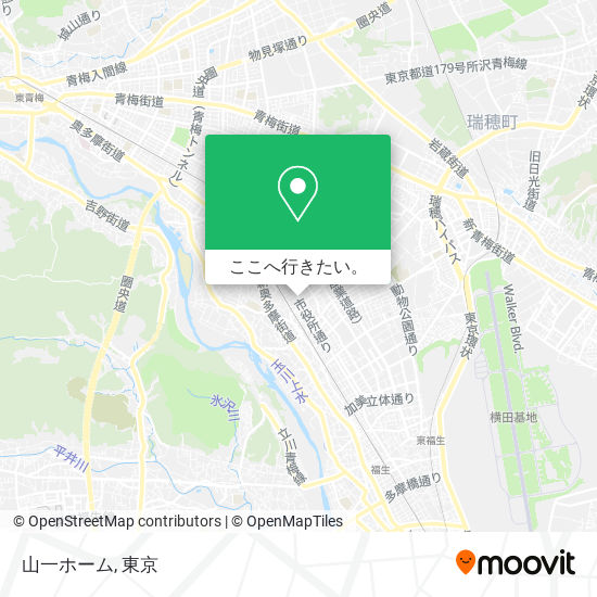 山一ホーム地図