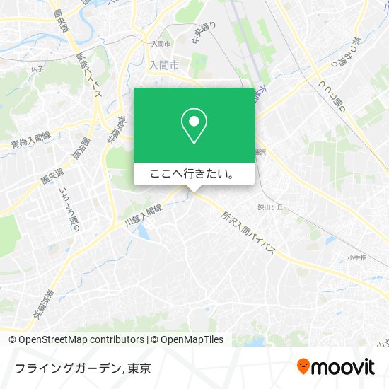 フライングガーデン地図