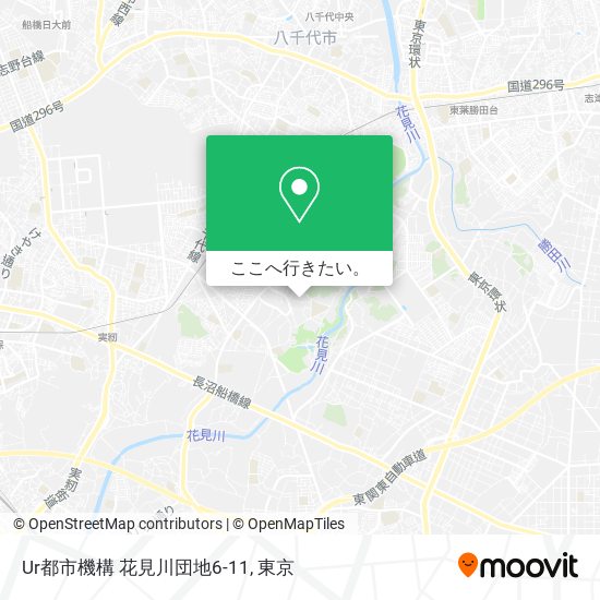 Ur都市機構 花見川団地6-11地図