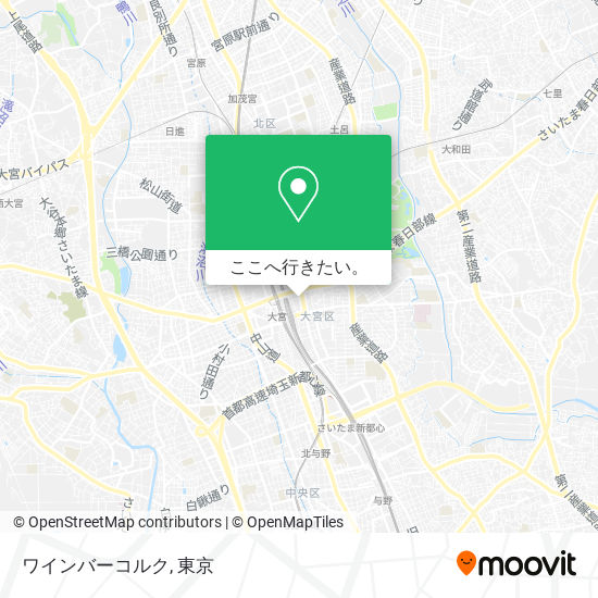 ワインバーコルク地図