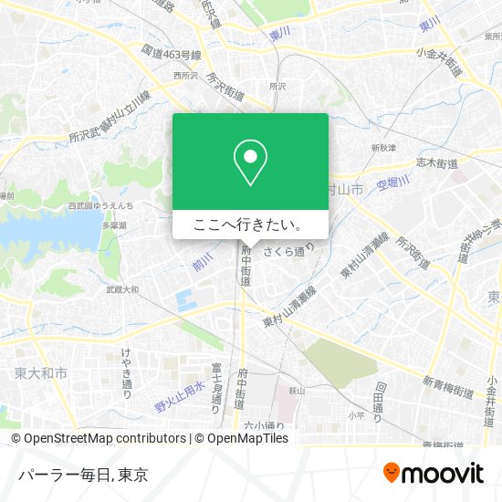 パーラー毎日地図