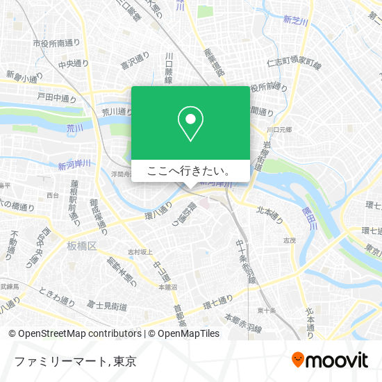 ファミリーマート地図