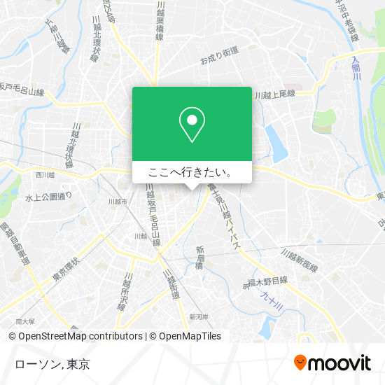 ローソン地図