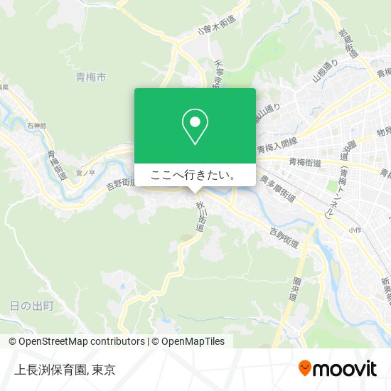 上長渕保育園地図