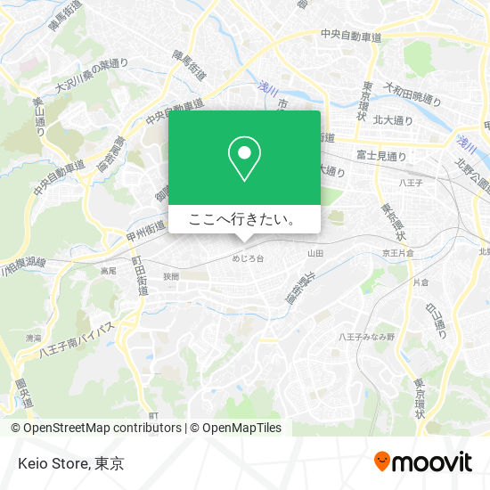 バス または 地下鉄 メトロで八王子市のkeio Storeへの行き方 Moovit バス または 地下鉄 メトロで八王子市のkeio Storeへの行き方 Moovit