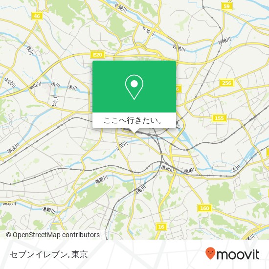 セブンイレブン地図