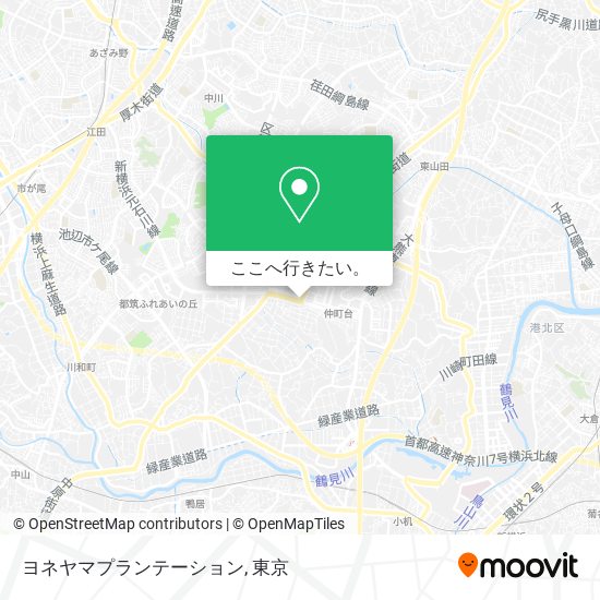 ヨネヤマプランテーション地図