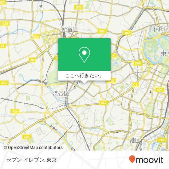 セブン-イレブン地図