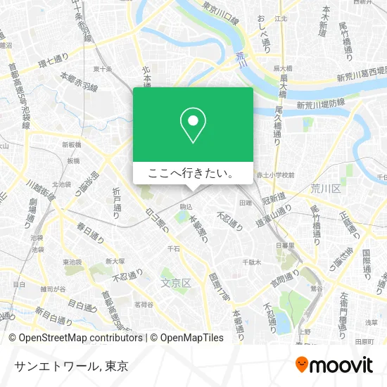 サンエトワール地図