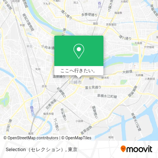 Selection（セレクション）地図