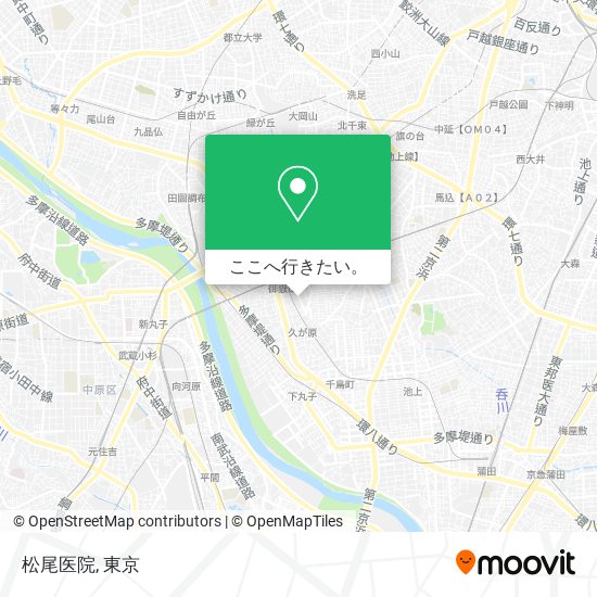 松尾医院地図