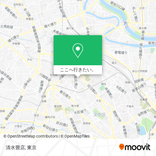 清水畳店地図