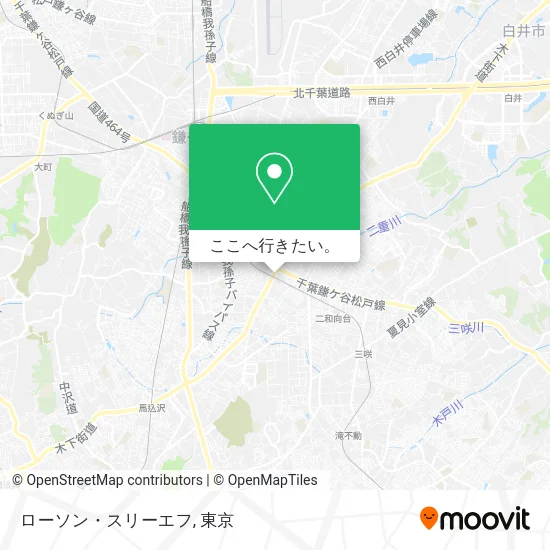 ローソン・スリーエフ地図