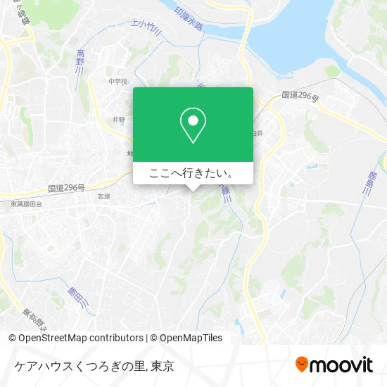 ケアハウスくつろぎの里地図
