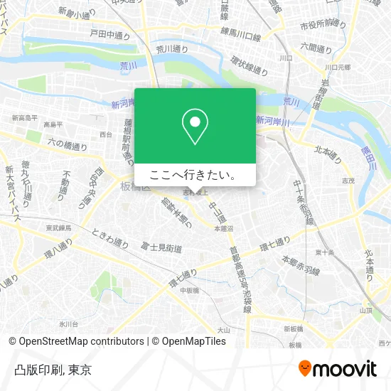 凸版印刷地図