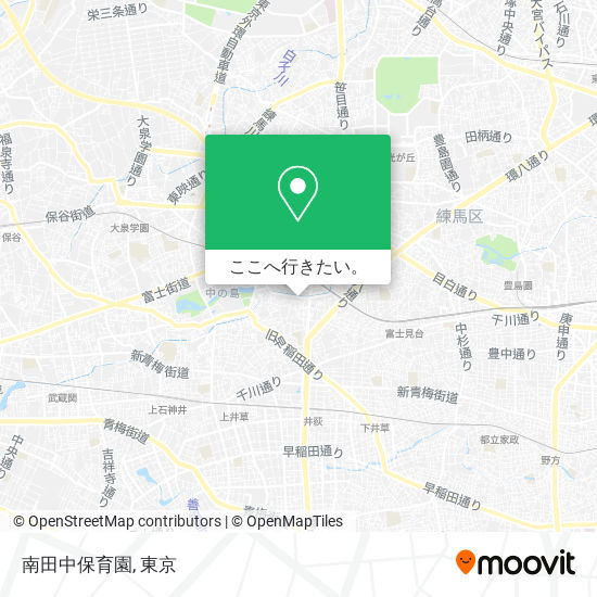 南田中保育園地図