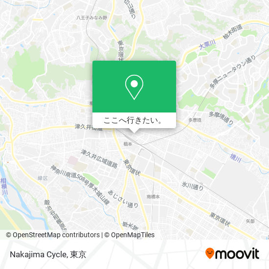 Nakajima Cycle地図