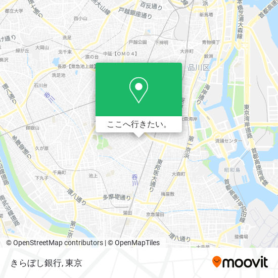 きらぼし銀行地図