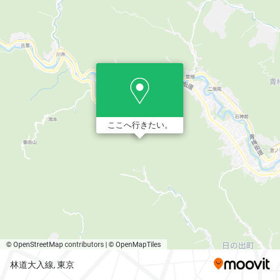 林道大入線地図