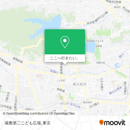 蔵敷第二こども広場地図