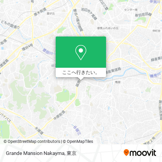 Grande Mansion Nakayma地図