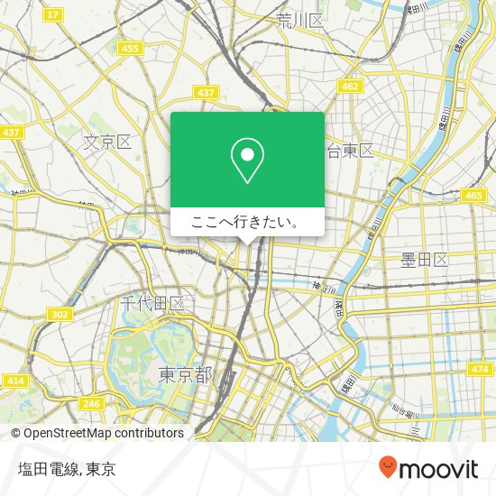 塩田電線地図
