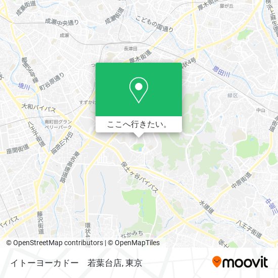 イトーヨーカドー　若葉台店地図
