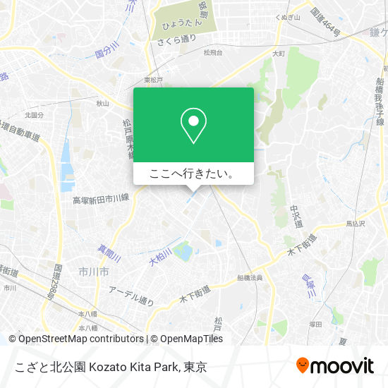 こざと北公園 Kozato Kita Park地図