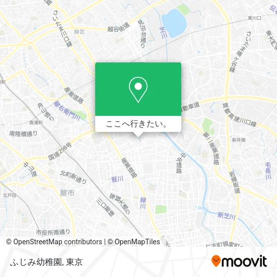 ふじみ幼稚園地図
