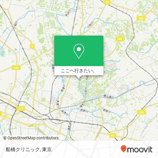 船橋クリニック地図