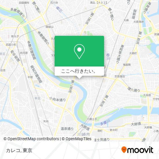 カレコ地図