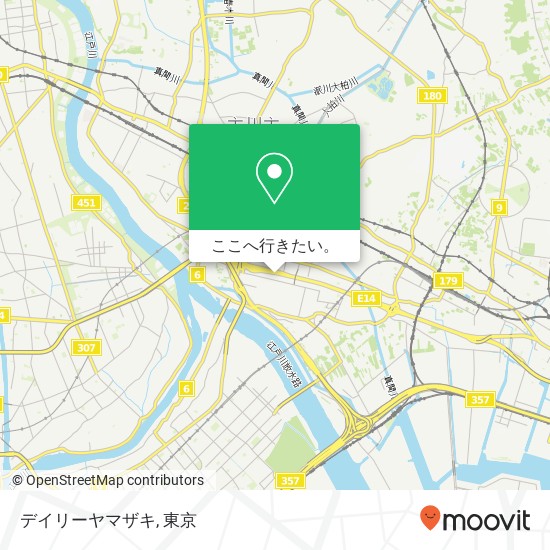 デイリーヤマザキ地図