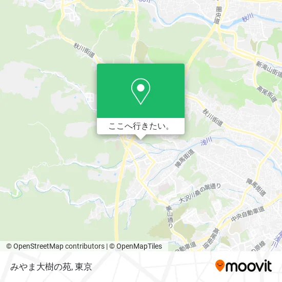 みやま大樹の苑地図