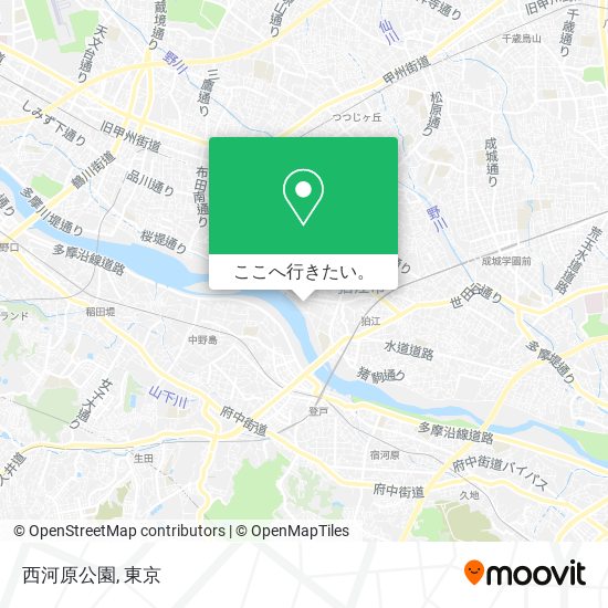 西河原公園地図