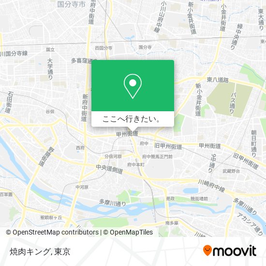 焼肉キング地図